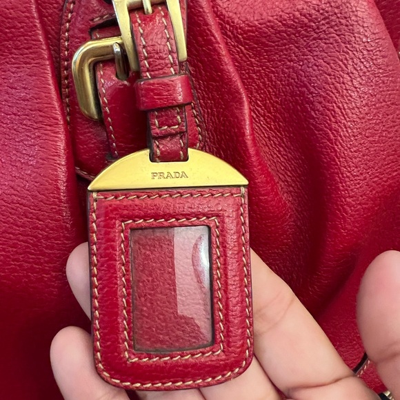 Authentic preloved Prada Red - Picture 5 of 15